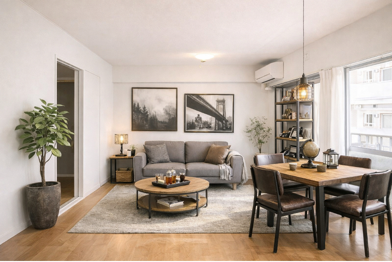 南向きの陽だまりで、家族の時間を