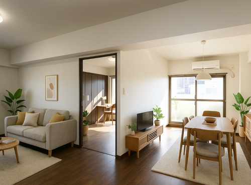 静かな住宅街×南向きの明るさ。暮らしやすさを叶える住まい