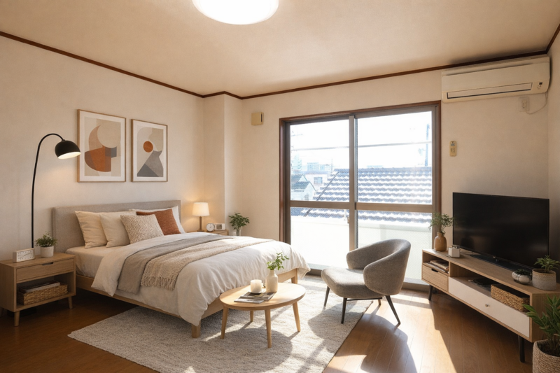 ゆとりある空間でスマートに過ごす